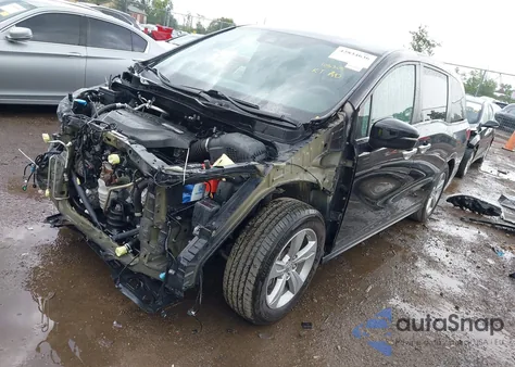 2019 Honda Odyssey Ex z USA, uszkodzony, nr VIN 5FNRL6H52KB040263